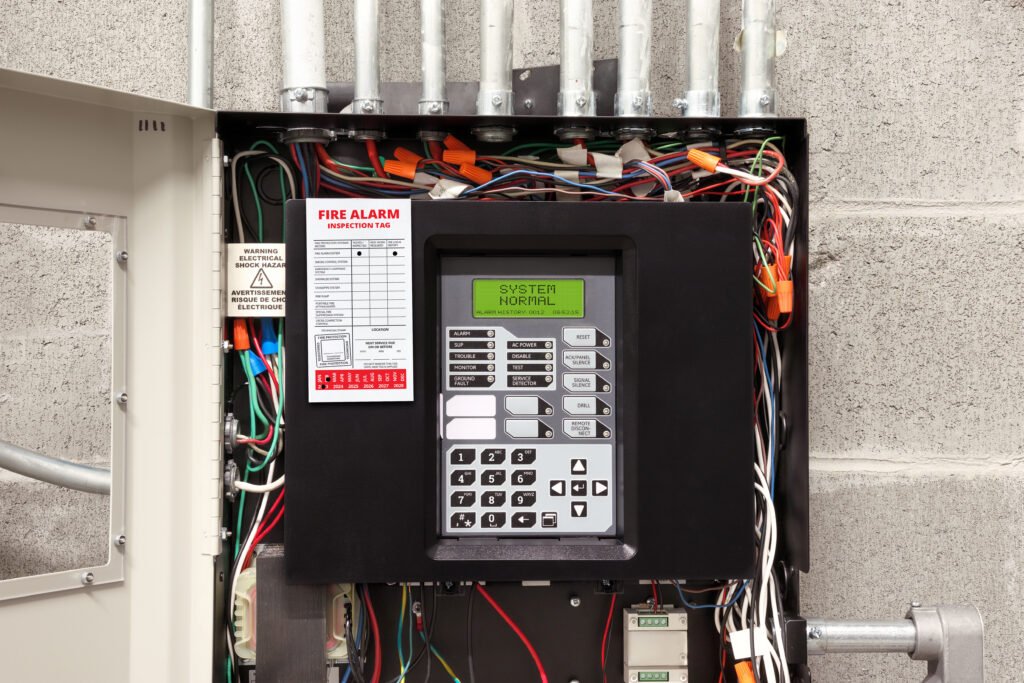 fire alarm installation panel