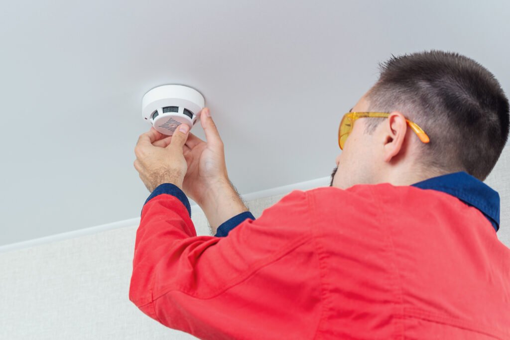 Fire Alarm Subcontract Installing Detector